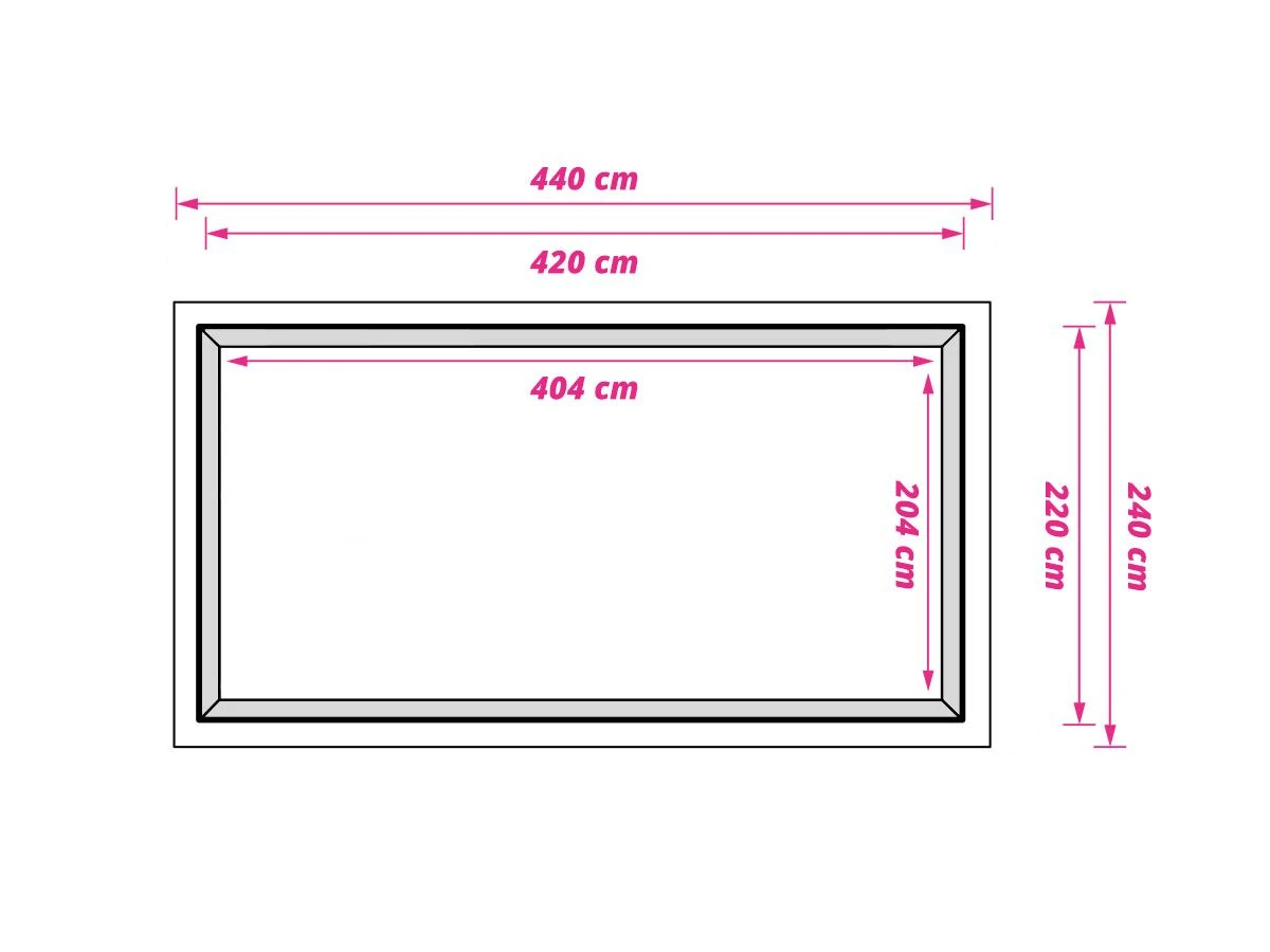 Obelink Air Grondzeil 240 X 440 Cm 5 Obelink Air Grondzeil 240 X 440 Cm - Afbeelding 3