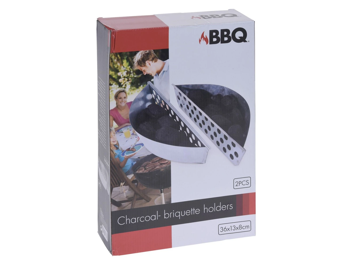 Merkloos Barbecue Brikettenhouders 4 Merkloos Barbecue Brikettenhouders - Afbeelding 2