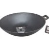 Merkloos Cast Iron Gietijzeren Wokpan -Buiten Kamperen cast iron gietijzeren wokpan ecommerce