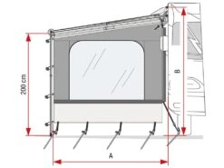 Fiamma Side W Zijwand Caravanstore XL 8 Fiamma Side W Zijwand Caravanstore XL -Buiten Kamperen fiamma side w caravanstore 3 ecommerce a07a 1