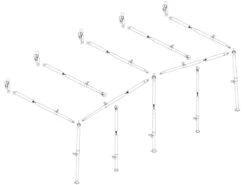 Isabella Eclipse MegaFrame G20/G21 Luifelframe