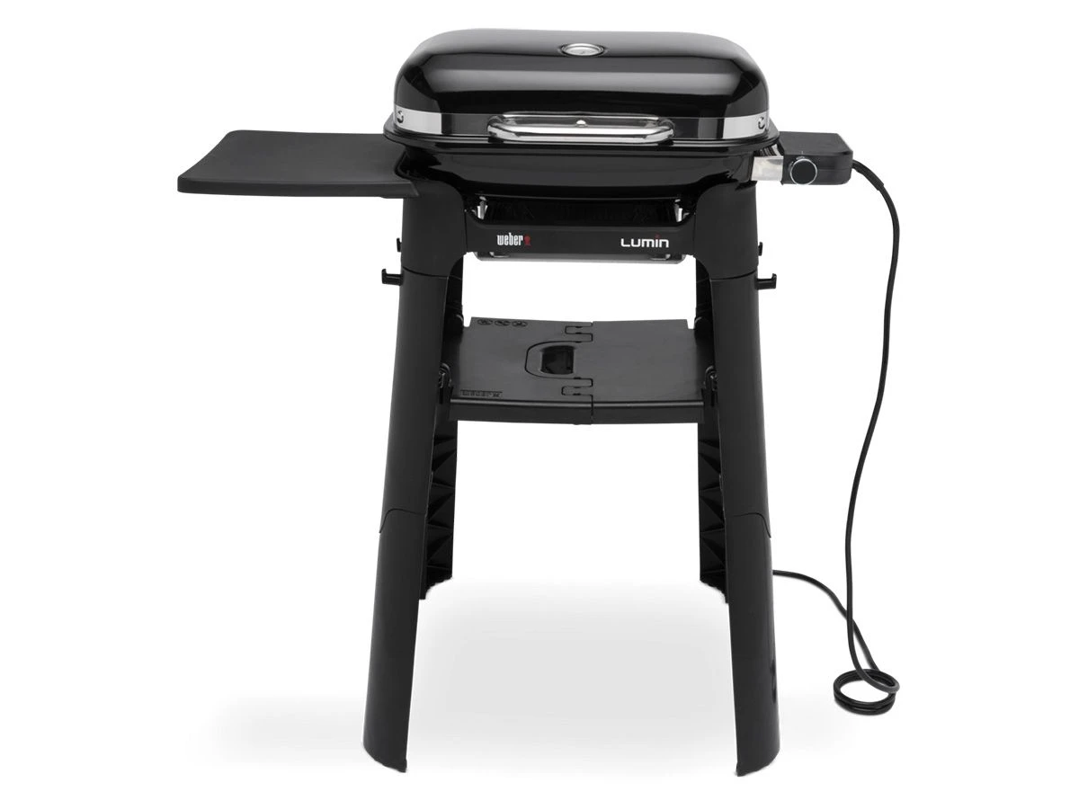 Weber Lumin Compact Black Staande Elektrische Barbecue 3 Weber Lumin Compact Black Staande Elektrische Barbecue